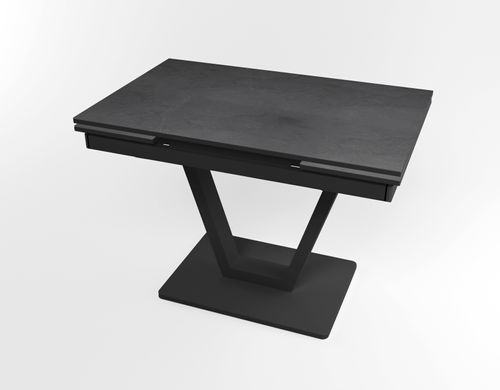 Розкладний стіл Maxi V base чорний black/39, Чорний, 1100, 700, 750, 1700