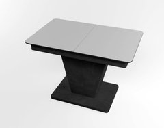 Обідній розкладний стіл Slide Бетон чорний black/02, Бетон чорний, 1100, 700, 750, 1500