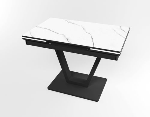 Розкладний стіл Maxi V base чорний black/16, Чорний, 1100, 700, 750, 1700