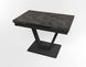 Розкладний стіл Maxi V base чорний black/40, Чорний, 1100, 700, 750, 1700