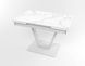 Розкладний стіл Maxi V base білий white/27, Білий, 1100, 700, 750, 1700
