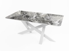 Розкладний кухонний стіл Lars L white/03