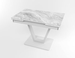 Розкладний стіл Maxi V base білий white/28, Білий, 1100, 700, 750, 1700