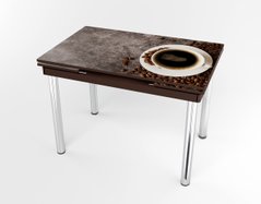 Розкладний стіл Maxi base Коричневий brown/05, Коричневий, 1100, 700, 750, 1700