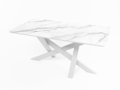 Розкладний кухонний стіл Lars L white/04