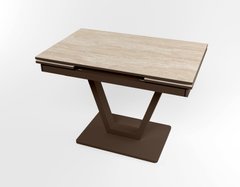 Розкладний стіл Maxi V base коричневий brown/08, Коричневий, 1100, 700, 750, 1700