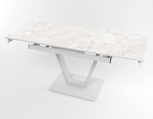 Розкладний стіл Maxi V base білий white/30, Білий, 1100, 700, 750, 1700