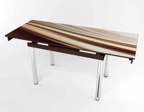 Розкладний стіл Maxi base Коричневий brown/06, Коричневий, 1100, 700, 750, 1700