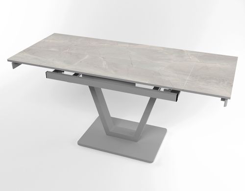 Розкладний стіл Maxi V base сірий grey/30, Сірий, 1100, 700, 750, 1700