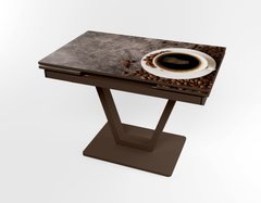 Розкладний стіл Maxi V base коричневий brown/10, Коричневий, 1100, 700, 750, 1700