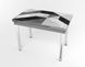 Розкладний стіл Maxi base Сірий grey/01, Сірий, 1100, 700, 750, 1700