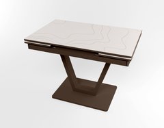 Розкладний стіл Maxi V base коричневий brown/12, Коричневий, 1100, 700, 750, 1700
