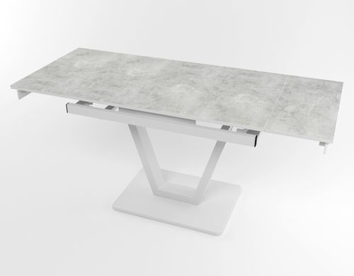 Розкладний стіл Maxi V base білий white/31, Білий, 1100, 700, 750, 1700