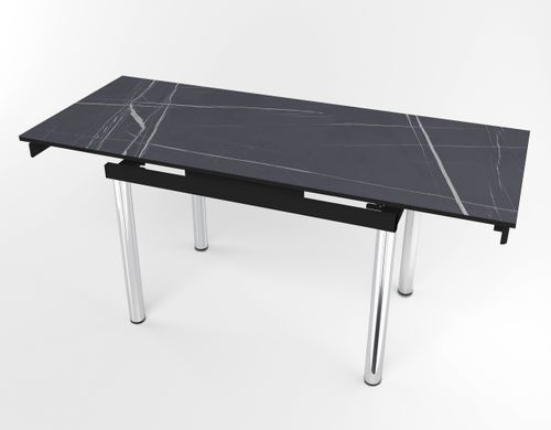 Розкладний стіл Maxi base Чорний black/08, Чорний, 1100, 700, 750, 1700