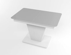 Обідній розкладний стіл Slide білий white/02, Біле дерево, 1100, 700, 750, 1500
