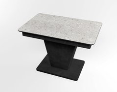 Обідній розкладний стіл Slide Бетон чорний black/06, Бетон чорний, 1100, 700, 750, 1500