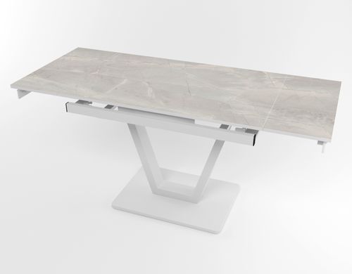 Розкладний стіл Maxi V base білий white/32, Білий, 1100, 700, 750, 1700