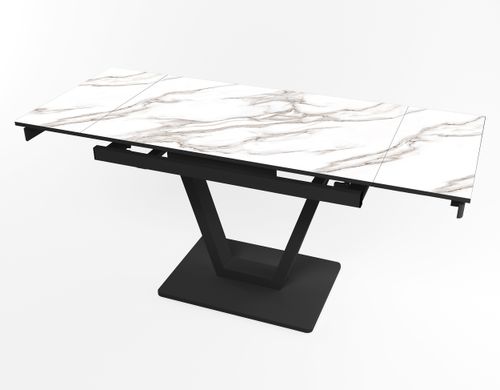 Розкладний стіл Maxi V base чорний black/20, Чорний, 1100, 700, 750, 1700