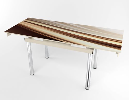 Розкладний стіл Maxi base Бежевий beige/08, Бежевий, 1100, 700, 750, 1700