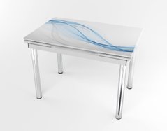 Розкладний стіл Maxi base Білий white/04, Білий, 1100, 700, 750, 1700