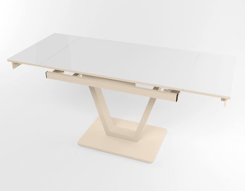 Розкладний стіл Maxi V base бежевий beige/01, Бежевий, 1100, 700, 750, 1700