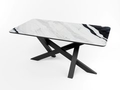 Розкладний кухонний стіл Lars L black/15