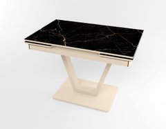 Розкладний стіл Maxi V base бежевий beige/15, Бежевий, 1100, 700, 750, 1700