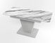 Обідній розкладний стіл Slide сірий gray/16, Бетон світлий, 1100, 700, 750, 1500