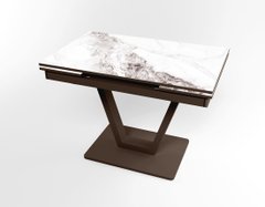 Розкладний стіл Maxi V base коричневий brown/14, Коричневий, 1100, 700, 750, 1700