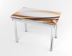 Розкладний стіл Maxi base Білий white/05, Білий, 1100, 700, 750, 1700