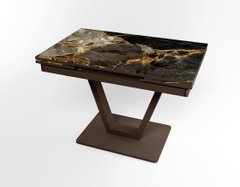 Розкладний стіл Maxi V base коричневий brown/15, Коричневий, 1100, 700, 750, 1700