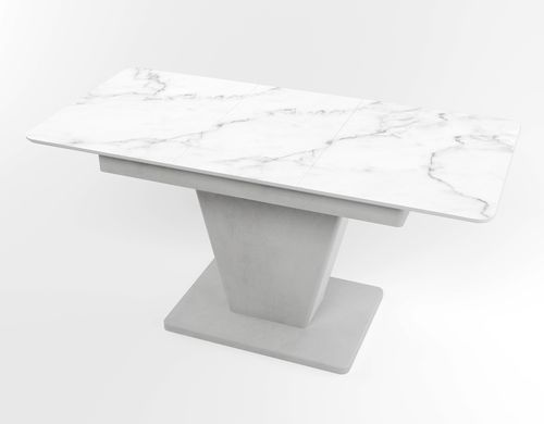 Обідній розкладний стіл Slide сірий gray/22, Бетон світлий, 1100, 700, 750, 1500