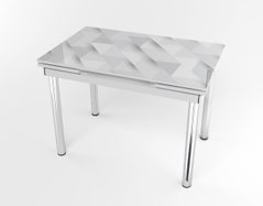 Розкладний стіл Maxi base Білий white/06, Білий, 1100, 700, 750, 1700