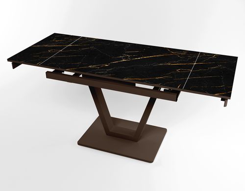 Розкладний стіл Maxi V base коричневий brown/16, Коричневий, 1100, 700, 750, 1700