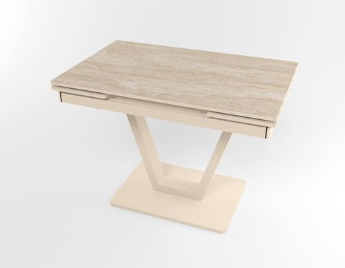 Розкладний стіл Maxi V base бежевий beige/05, Бежевий, 1100, 700, 750, 1700