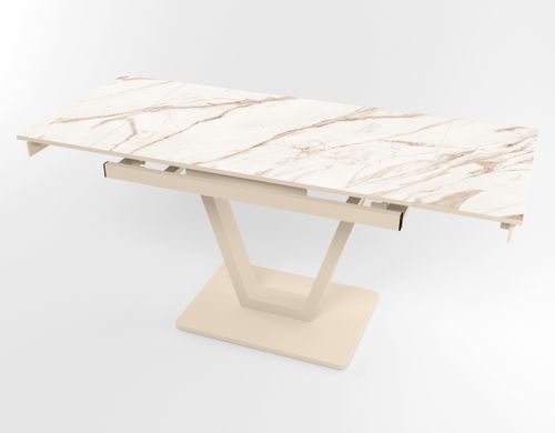 Розкладний стіл Maxi V base бежевий beige/13, Бежевий, 1100, 700, 750, 1700