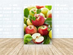 Картина на холсті на кухню Яблука 400х300 мм (Pic23m)