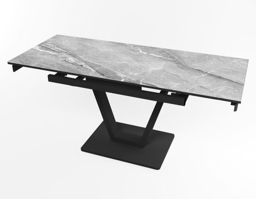 Розкладний стіл Maxi V base чорний black/22, Чорний, 1100, 700, 750, 1700