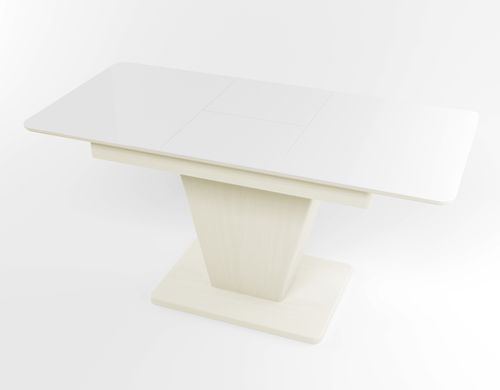 Обідній розкладний стіл Slide ваніль van/01, Ваніль, 1100, 700, 750, 1500