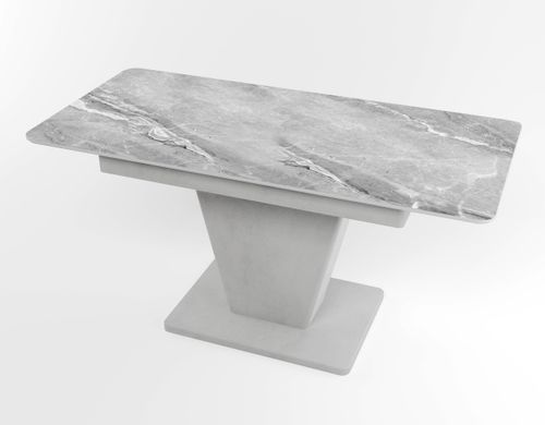 Обідній розкладний стіл Slide сірий gray/19, Бетон світлий, 1100, 700, 750, 1500