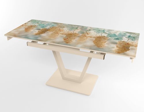 Розкладний стіл Maxi V base бежевий beige/08, Бежевий, 1100, 700, 750, 1700