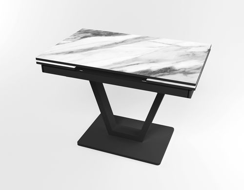 Розкладний стіл Maxi V base чорний black/32, Чорний, 1100, 700, 750, 1700