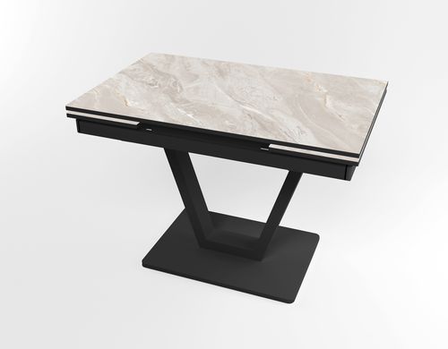 Розкладний стіл Maxi V base чорний black/33, Чорний, 1100, 700, 750, 1700