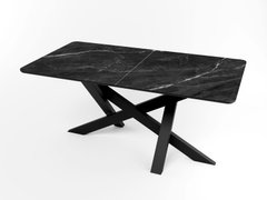 Розкладний кухонний стіл Lars L black/03