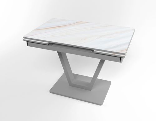 Розкладний стіл Maxi V base сірий grey/15, Сірий, 1100, 700, 750, 1700