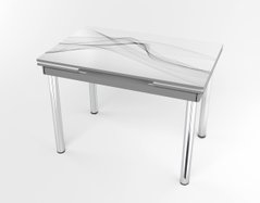 Розкладний стіл Maxi base Сірий grey/08, Сірий, 1100, 700, 750, 1700