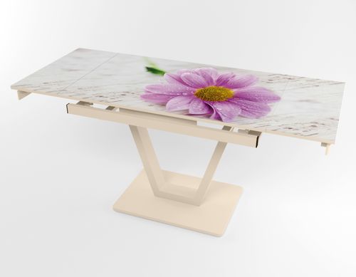 Розкладний стіл Maxi V base бежевий beige/11, Бежевий, 1100, 700, 750, 1700