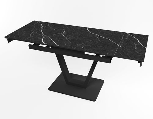 Розкладний стіл Maxi V base чорний black/36, Чорний, 1100, 700, 750, 1700