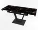 Розкладний стіл Maxi V base чорний black/28, Чорний, 1100, 700, 750, 1700