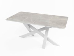 Розкладний кухонний стіл Lars L white/10